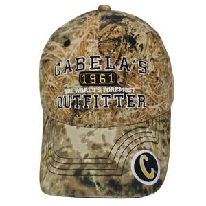 Cabelas 1961 Outfitter Hat Baseball Cap Camo Adjustable Hunting Fishing OSFM